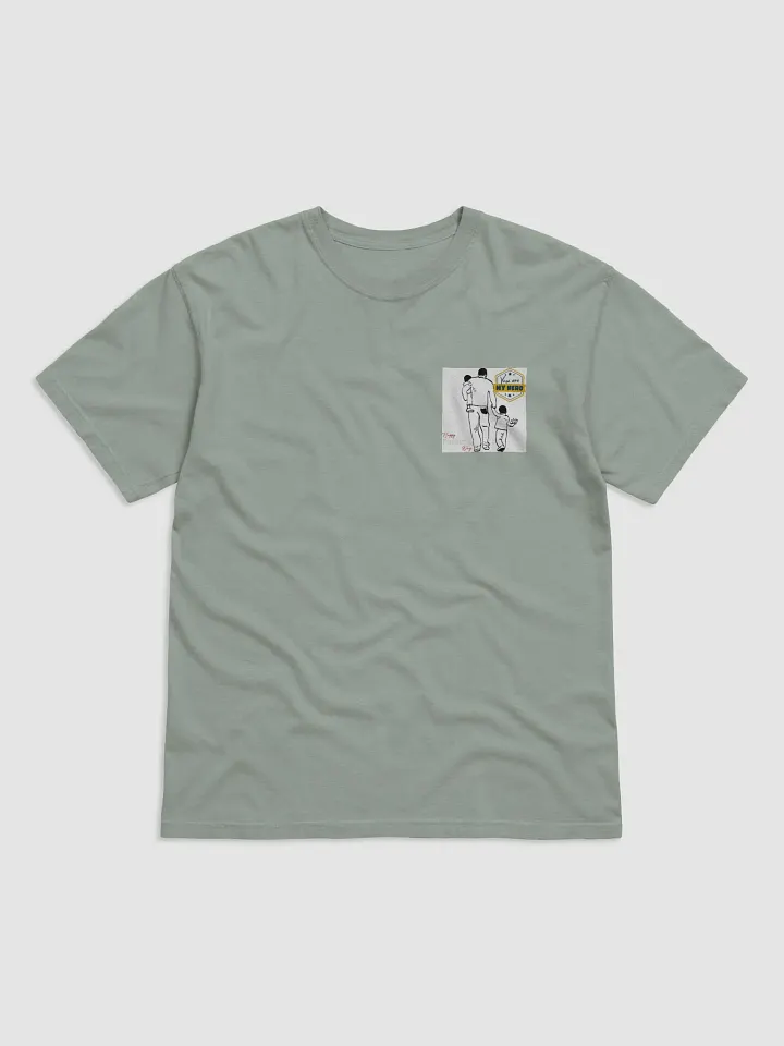 Man Fathers Day Shirt Garment-Dyed Heavyweight product image (1)