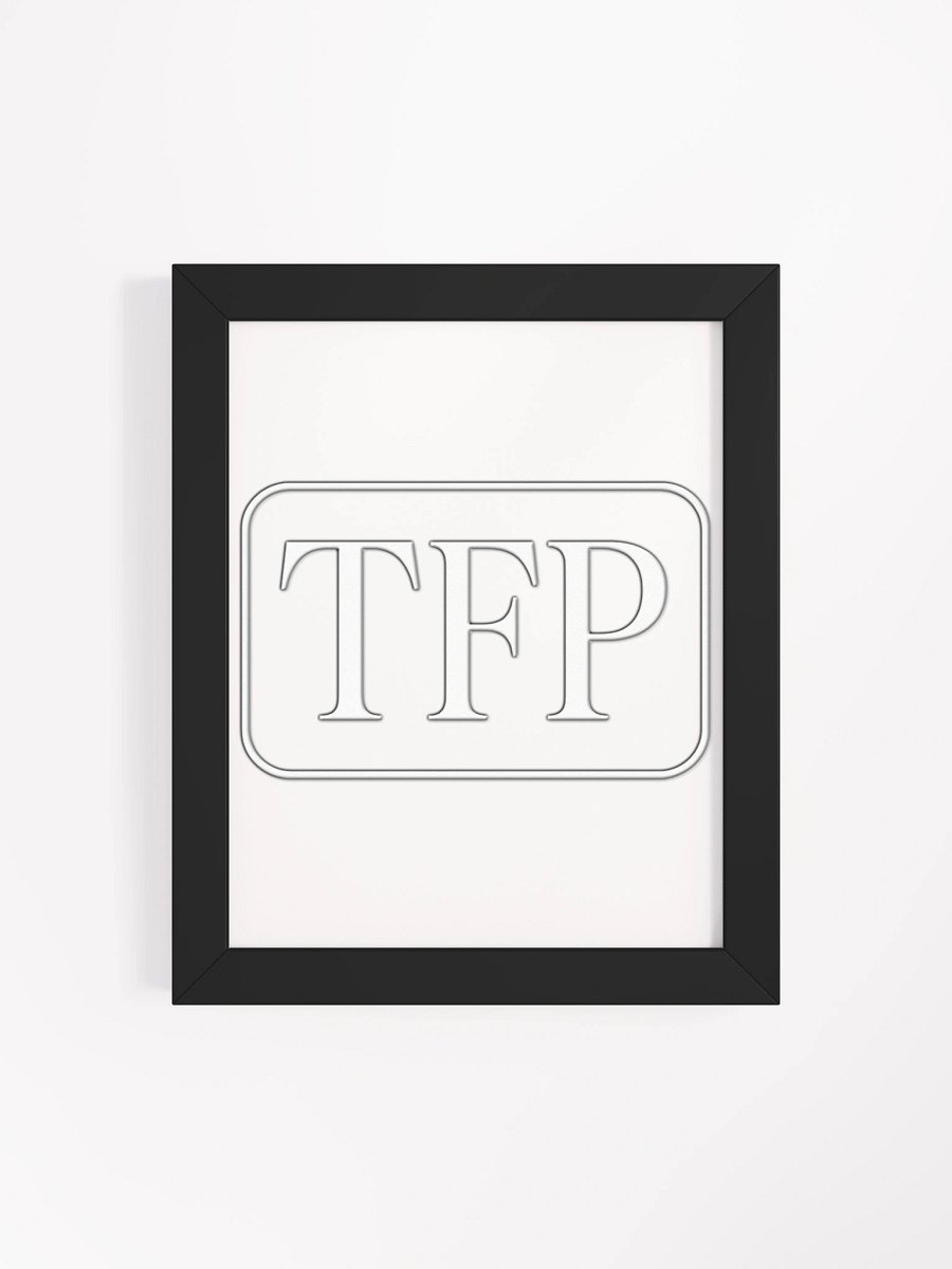 Serif Shadow Art Print product image (13)