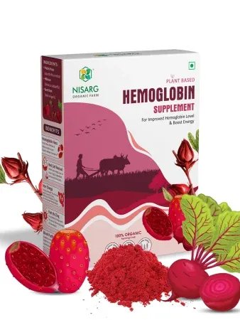 Organic Hemoglobin Supplement Powder- Organic Iron Supplement product image (1)