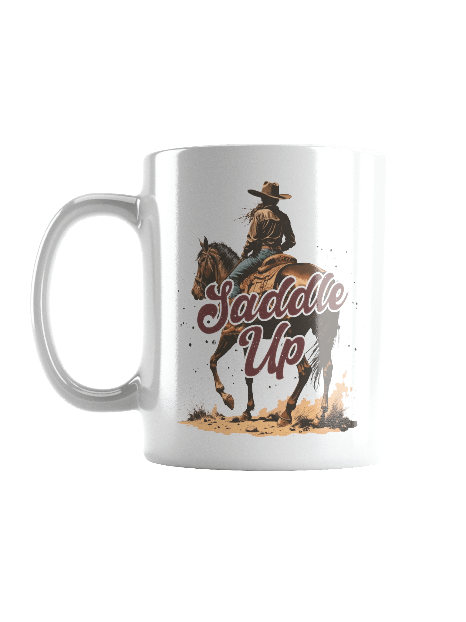 The "Saddle Up" Vintage Mug product image (2)