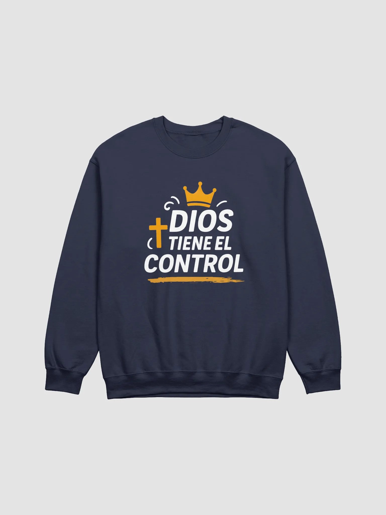 Sudadera Unisex Cuello Redondo | Dios tiene el Control product image (21)