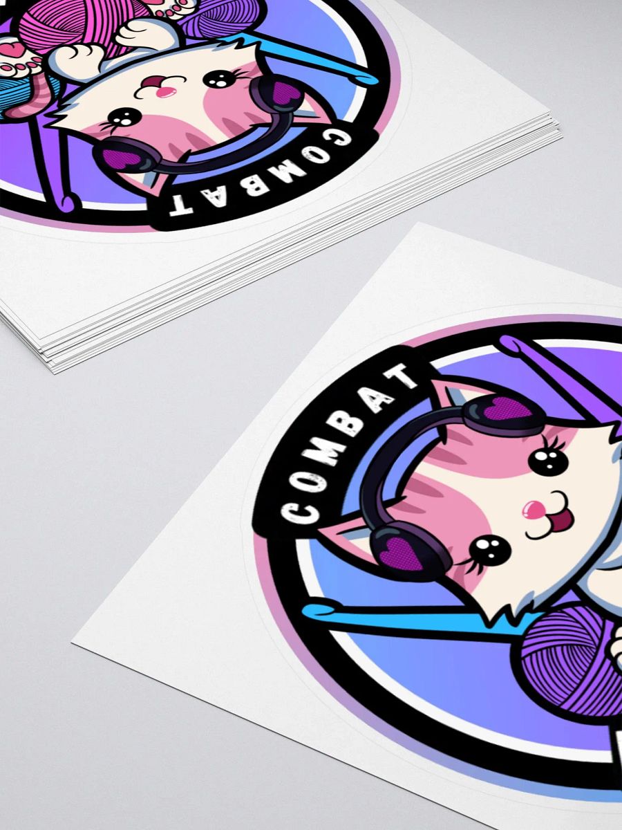 Adorable Combat Katz Vinyl Stickers product image (10)