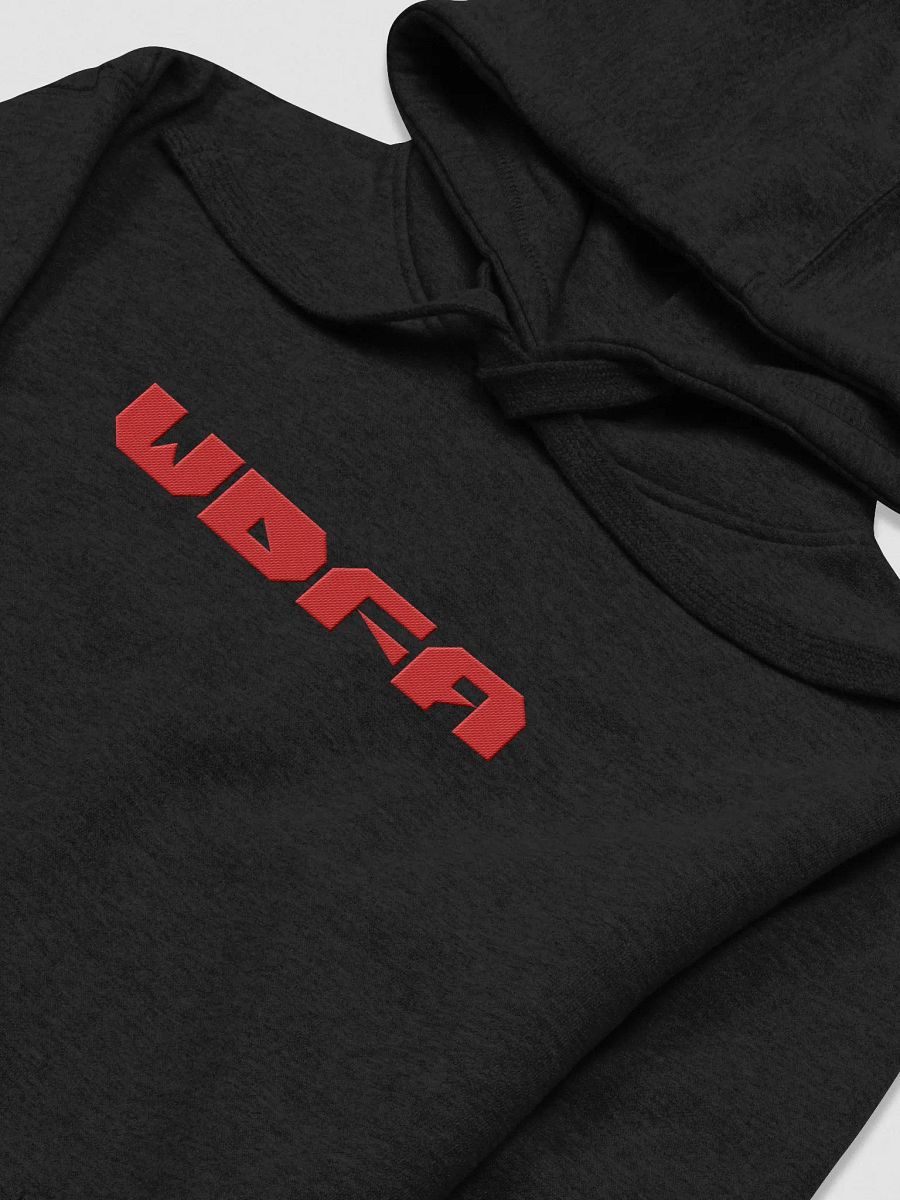 WDFA Logo Hoodie (Red Embroidered) product image (6)