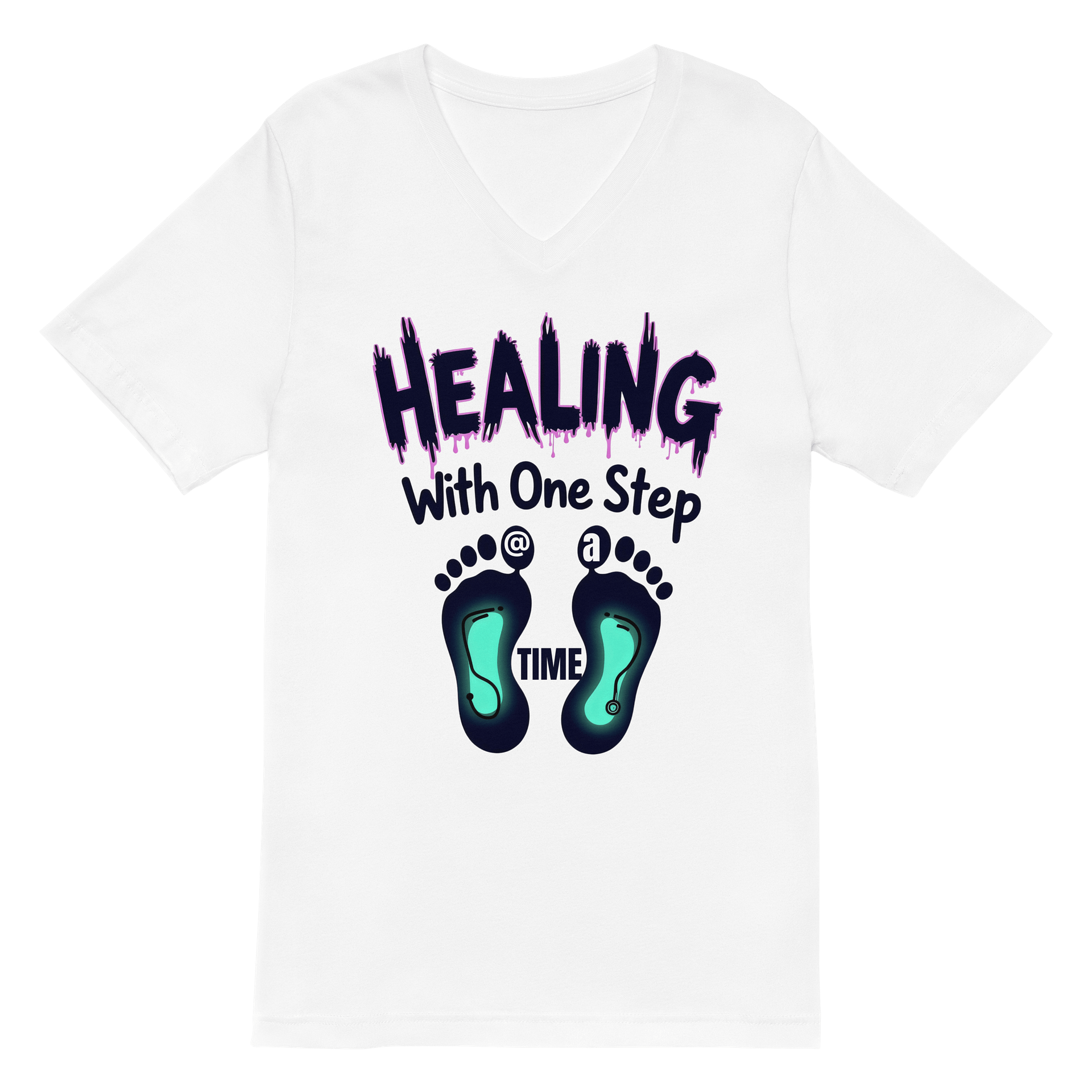 Healing Steps V-Neck Tee product image (2)