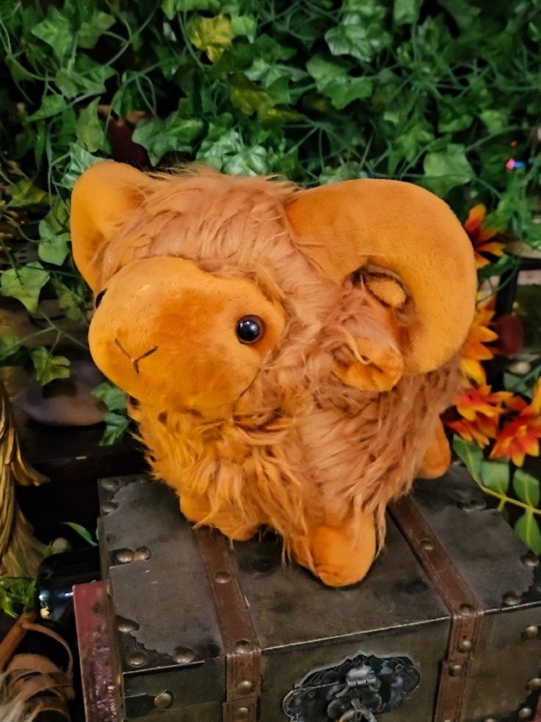 The Armored Kingdom Baby SnuggleHorn Sheep Plushie product image (3)