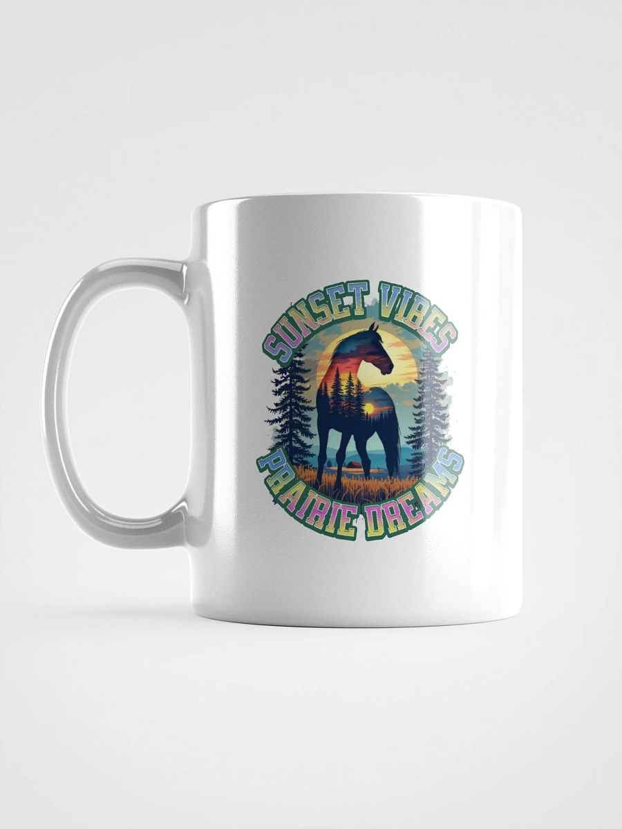 Sunset Vibes Prairie Dreams Horse Silhouette Mug product image (1)