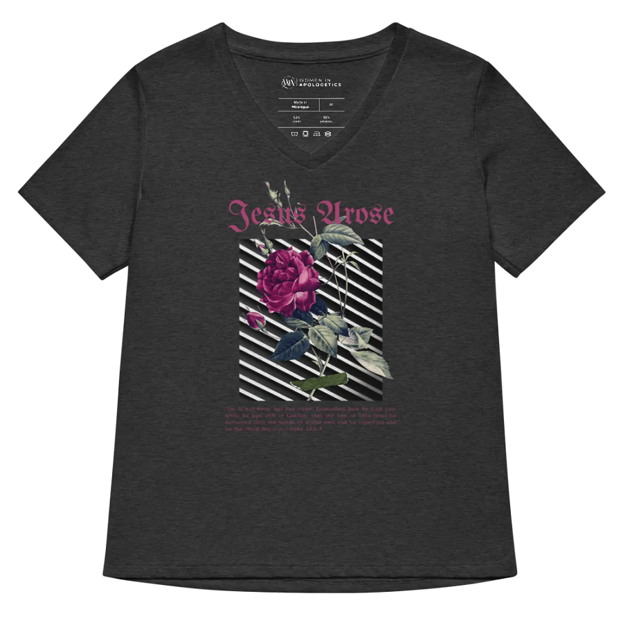 Jesus Arose V-Neck T-Shirt product image (11)