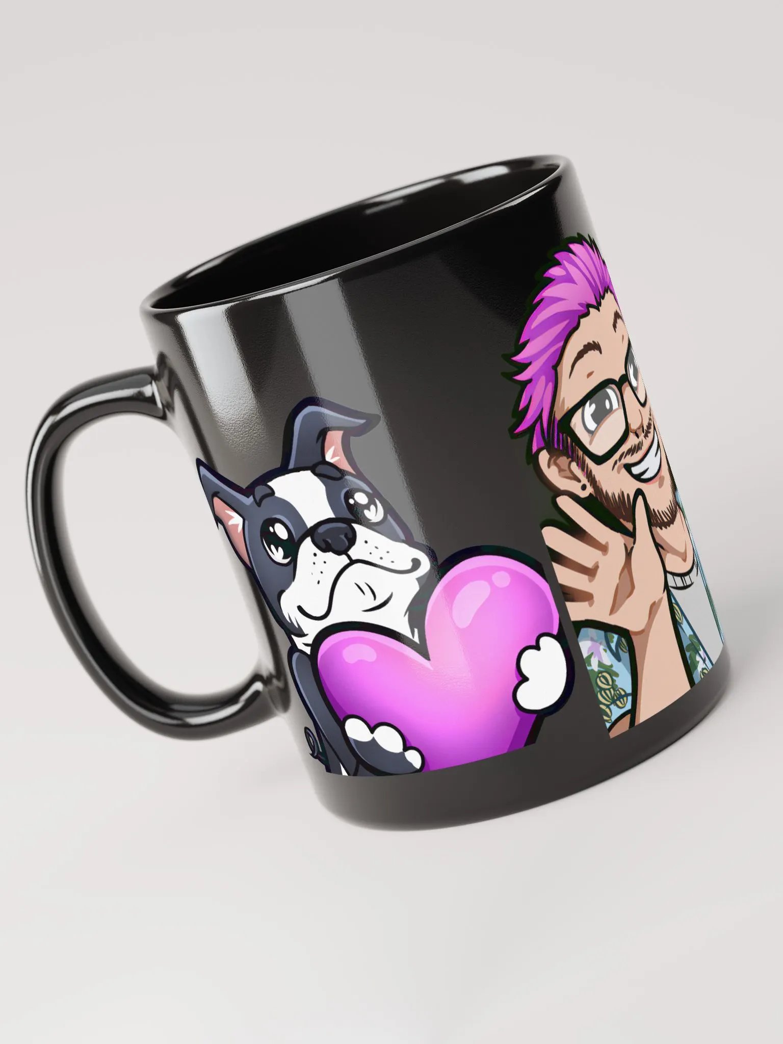 flores familly mug (black, 2 sizes) product image (1)