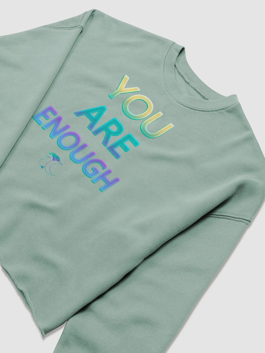 You Are Enough Cropped Sweatshirt product image (7)