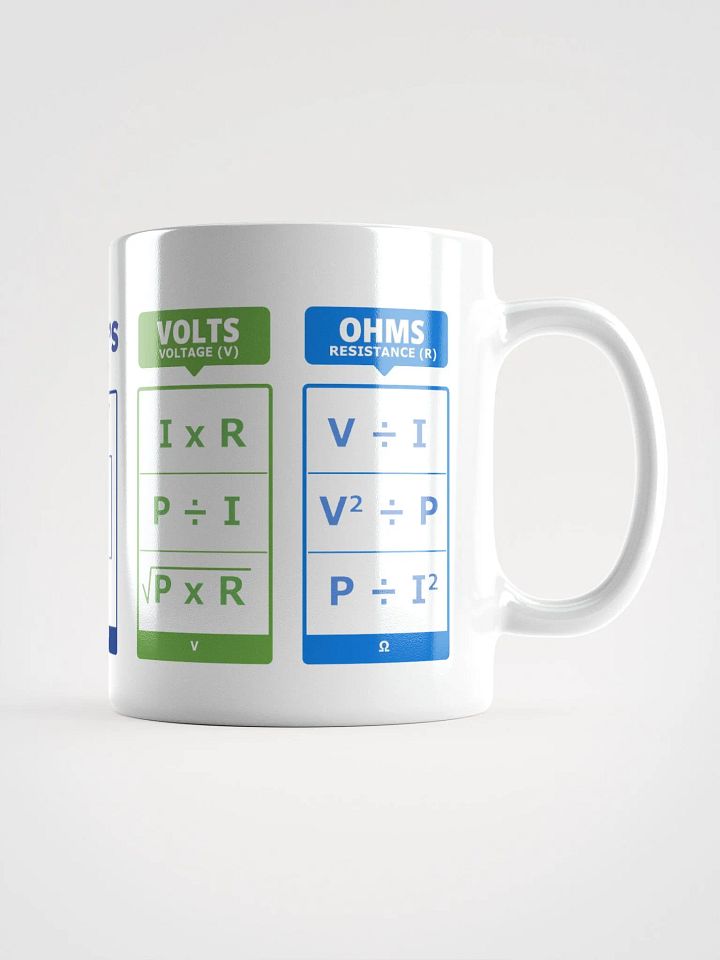 Electrical Engineering Formulas Mug product image (2)