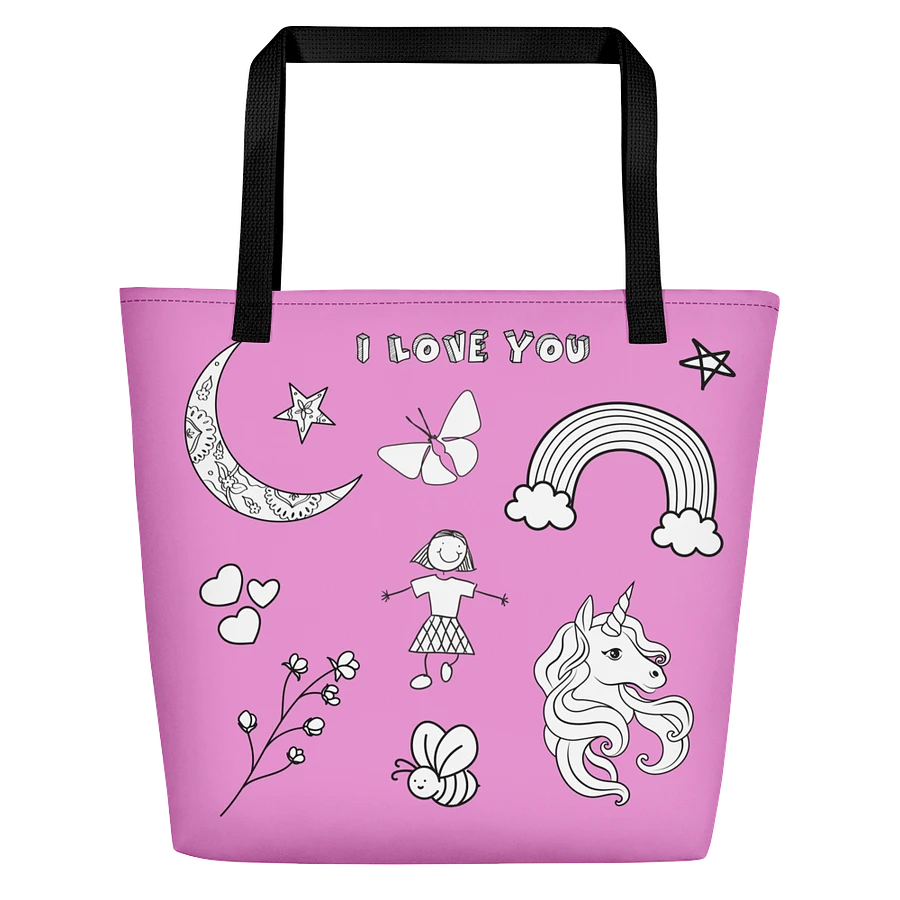 LARGE Tote - Pop Pink product image (2)