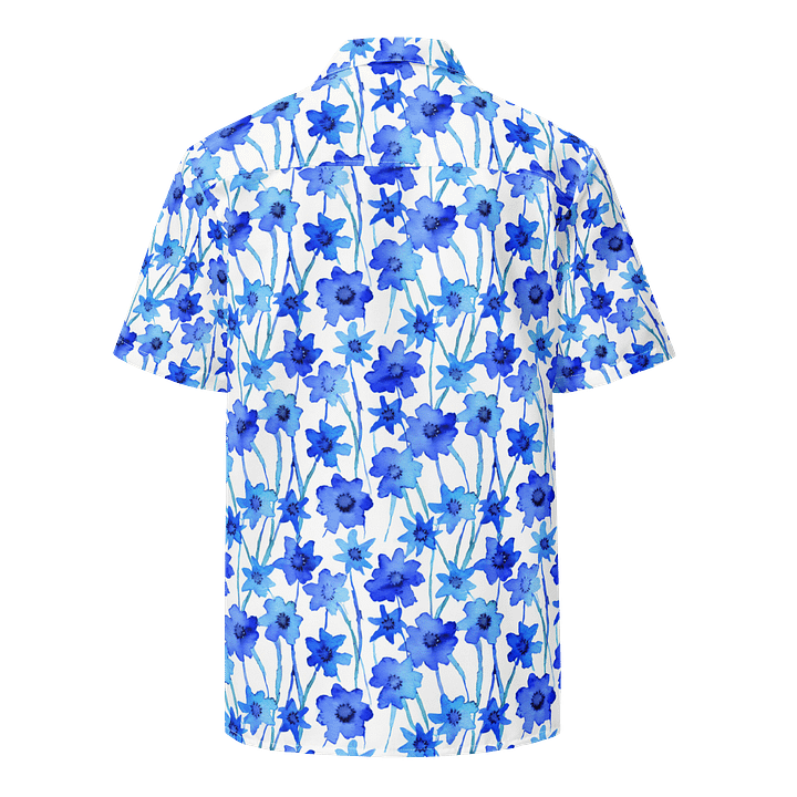 Blue Borage Hawaiian Shirt product image (2)