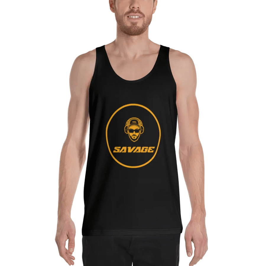 Savage Tank Tee (Gold) product image (3)