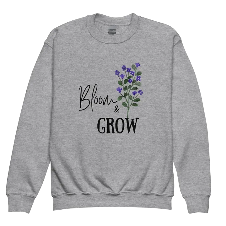 Bloom and Grow Youth Sweatshirt product image (1)