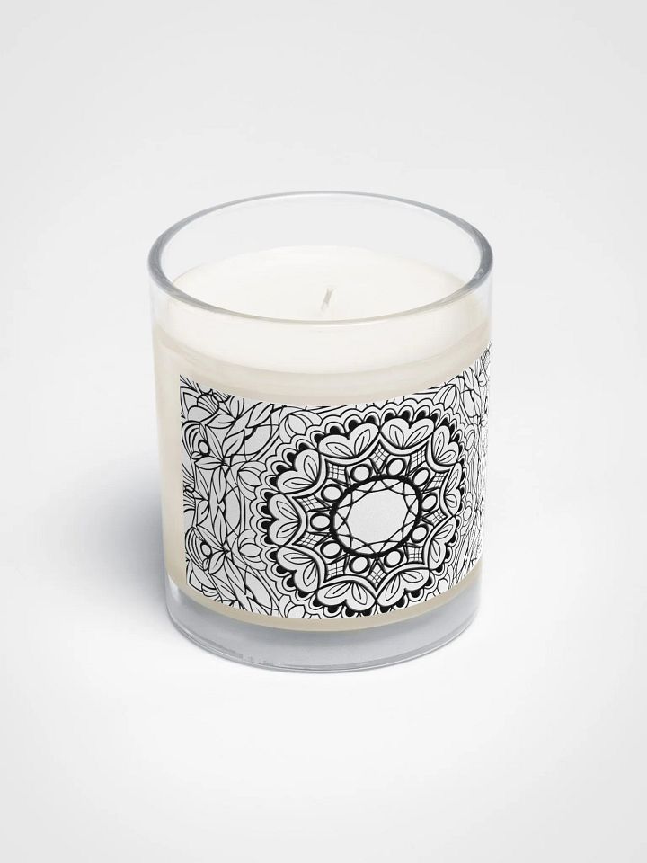 Intricate Symmetry Soy Wax Candle product image (2)