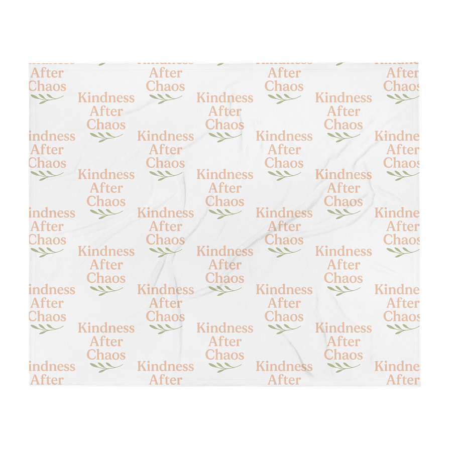 Kindness After Chaos Blanket product image (3)