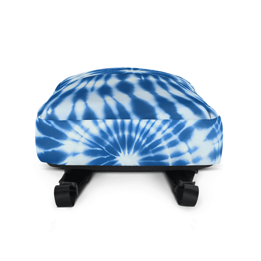 Tie Dye #17 - Blue & White - Backpack product image (5)