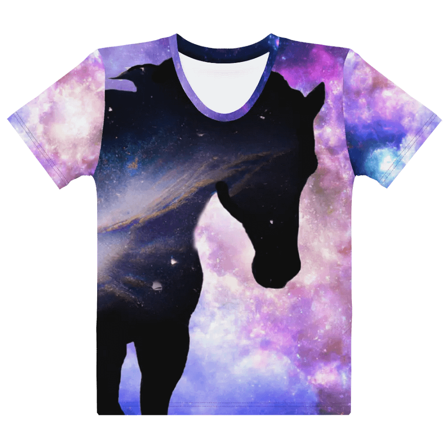 Galaxy horse - Nebula Horses t shirt product image (7)