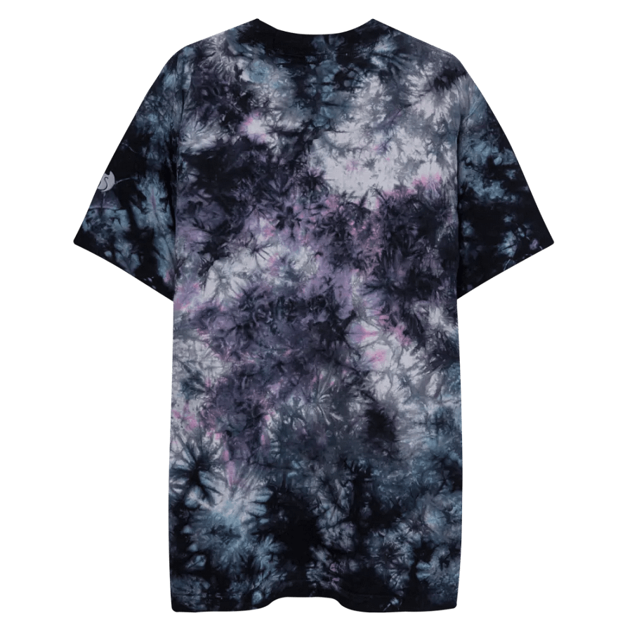 BlackKittenTech Oversized Rave like Tie-Dye T-Shirt product image (8)