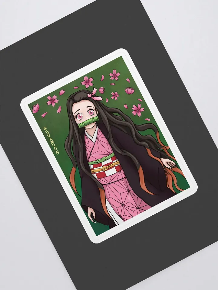 Nezuko fan art Sticker product image (1)