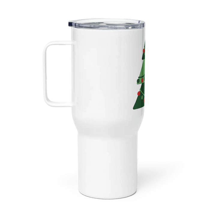 Festive Christmas Tree Travel Mug product image (1)