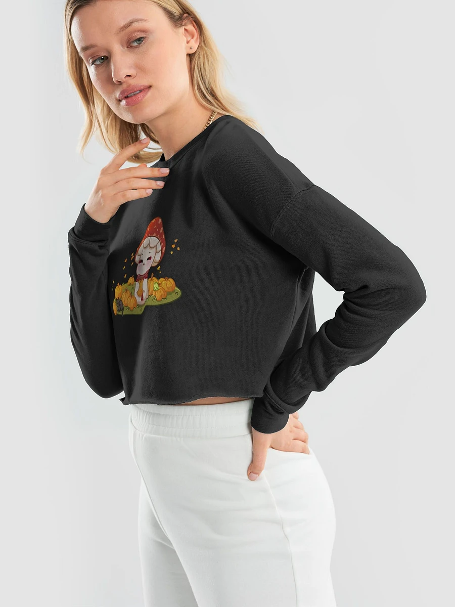 Mushie Pumpkin Patch Cropped Sweatshirt product image (28)