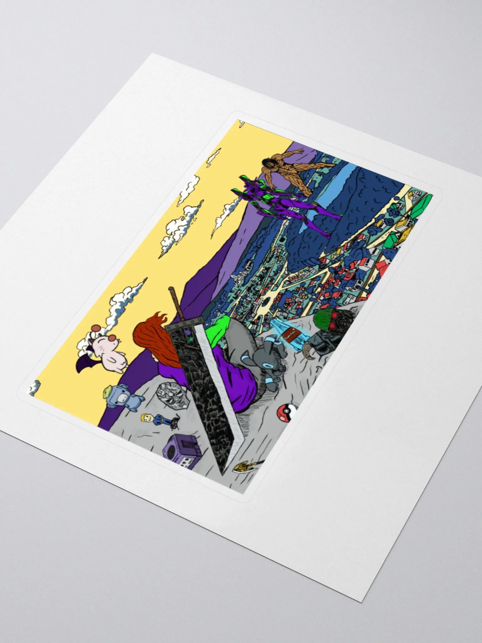 Anime Afternoon Sticker product image (7)