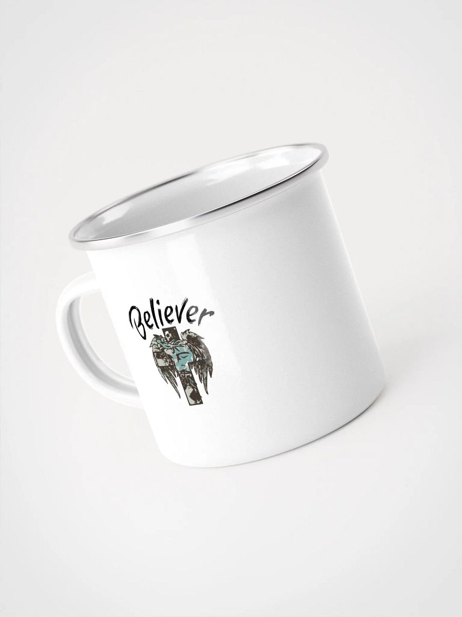 Mystical Faces Enamel Camping Mug product image (4)