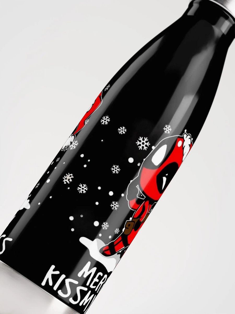 Santa's Secret Message Stainless Steel Water Bottle product image (5)