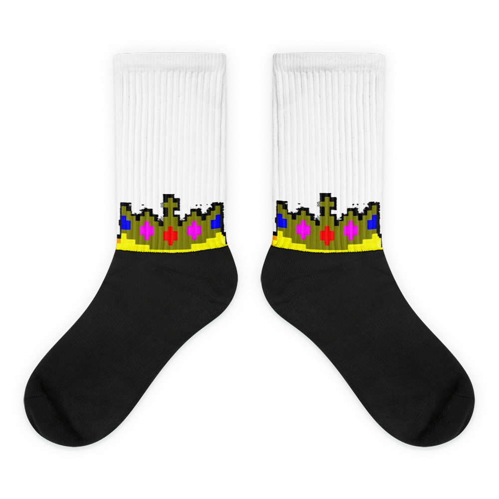 . 👑 UnReZeD Holy Raver's Crown Edition Socks ✝️ product image (1)