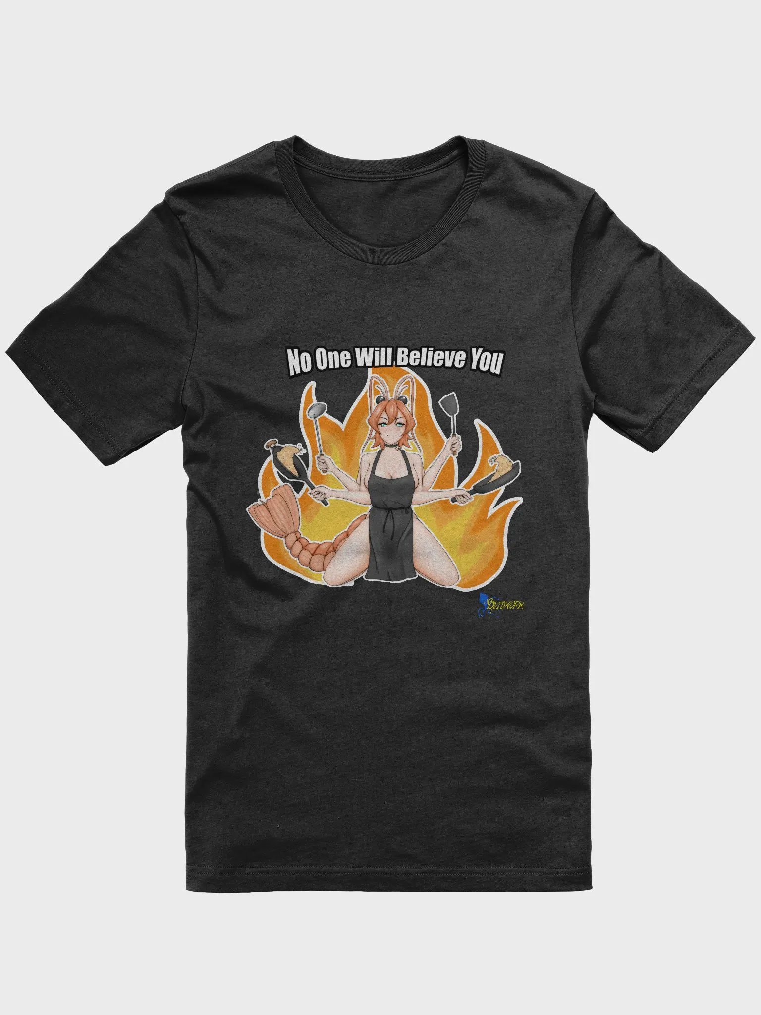 Shellby The Shrimp Waifu Tee product image (1)