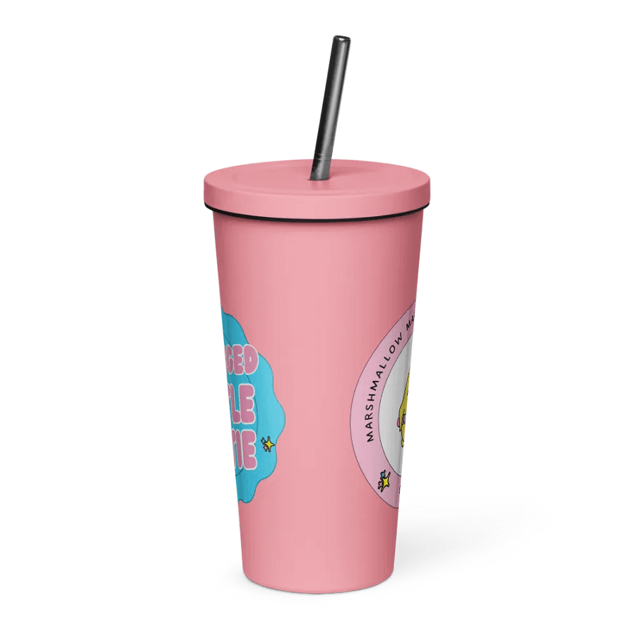 Marshmallow Mafia x Unhinged Lil Cutie Insulated Tumbler product image (4)
