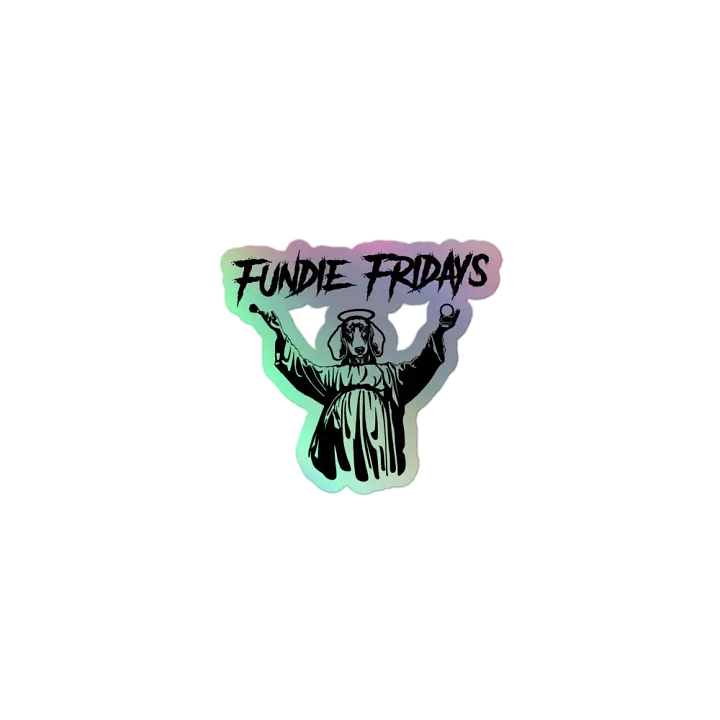 FF Classic logo sticker (holographic) product image (1)