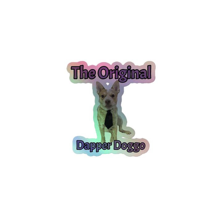 Dapper Doggo Holographic product image (1)