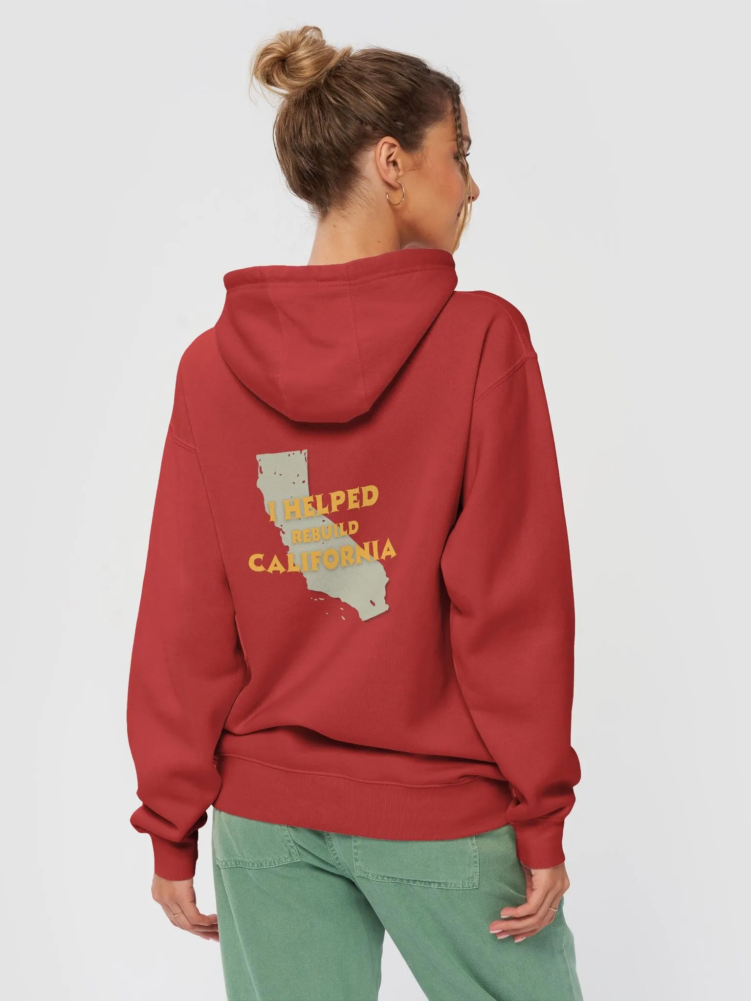 Chill Reaper Limited 2k25 Cali Fires Charity Pullover Hoodie - (Front Badge) product image (4)