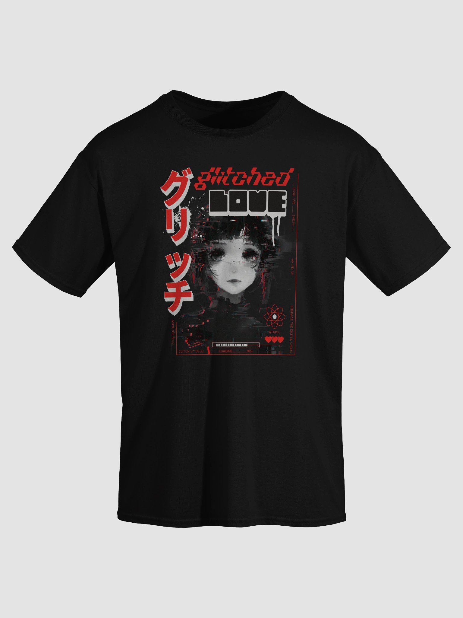 Women's Glitched Love T-Shirt product image (3)