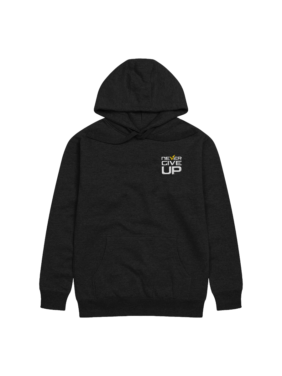 Never Give Up! Left Embroidered Hoodie product image (1)