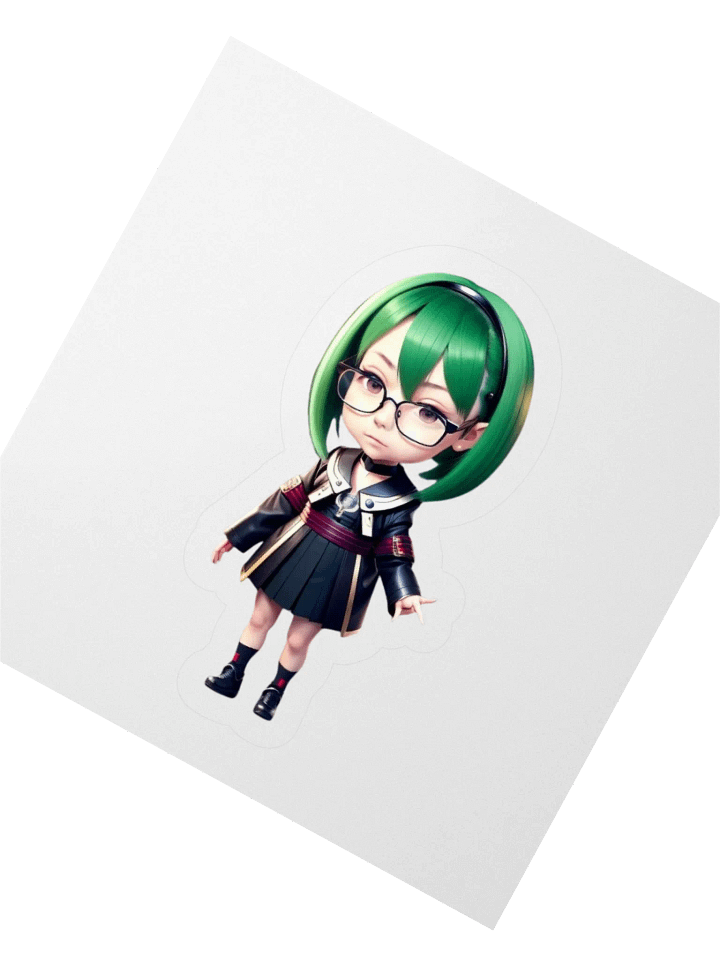 (GREEN CHIBI) K STICKERS product image (2)