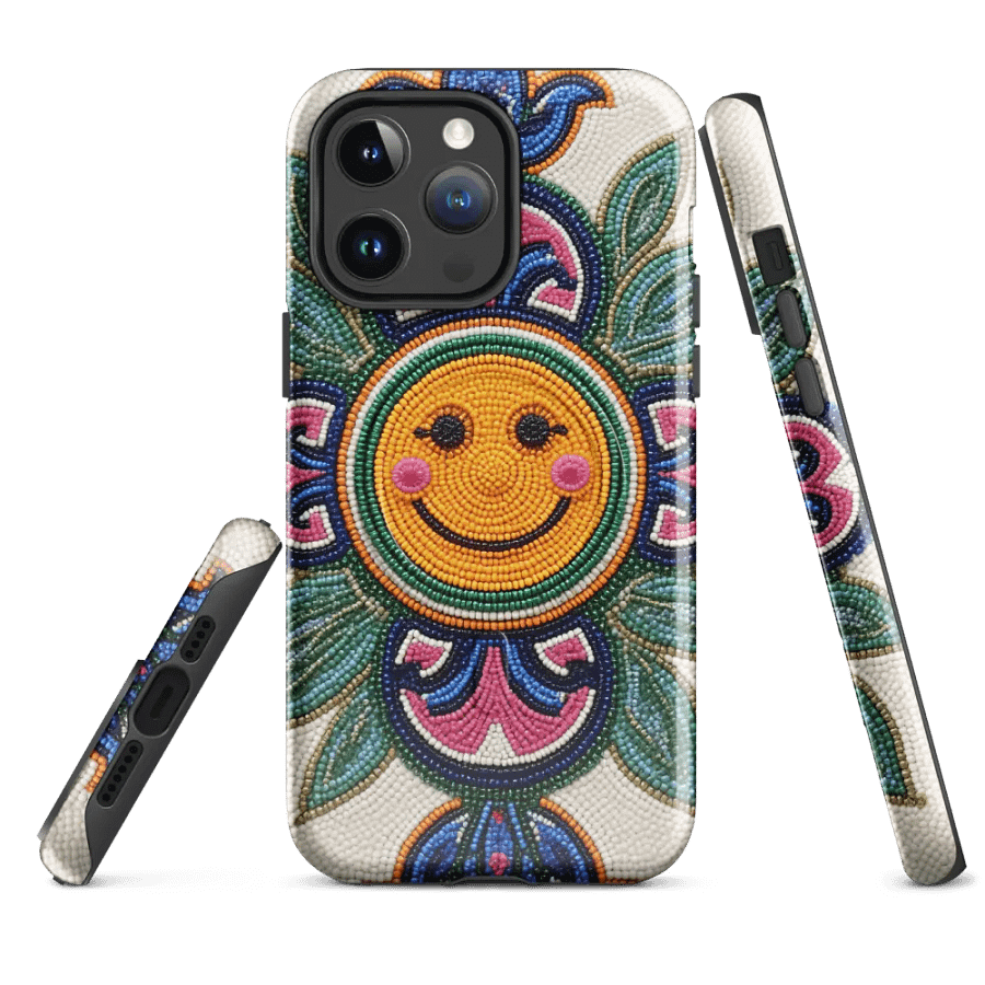 Smiley Faxe Faux-Beaded iPhone® Tough Case product image (4)