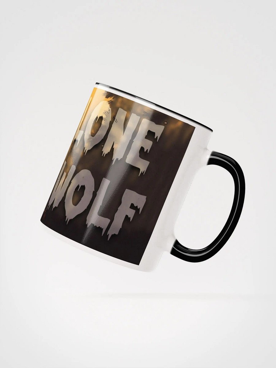Lone Wolf Sunset Ceramic Mug product image (4)