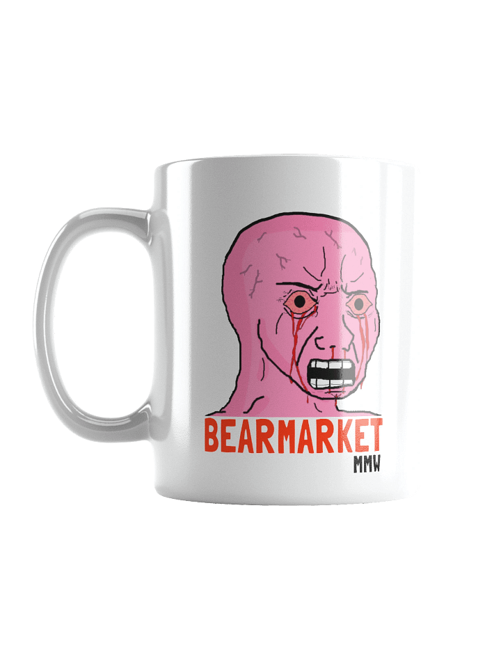 Wojak Mug (Bullrun & Bearmarket Face) 🤑📈📉💀 product image (1)