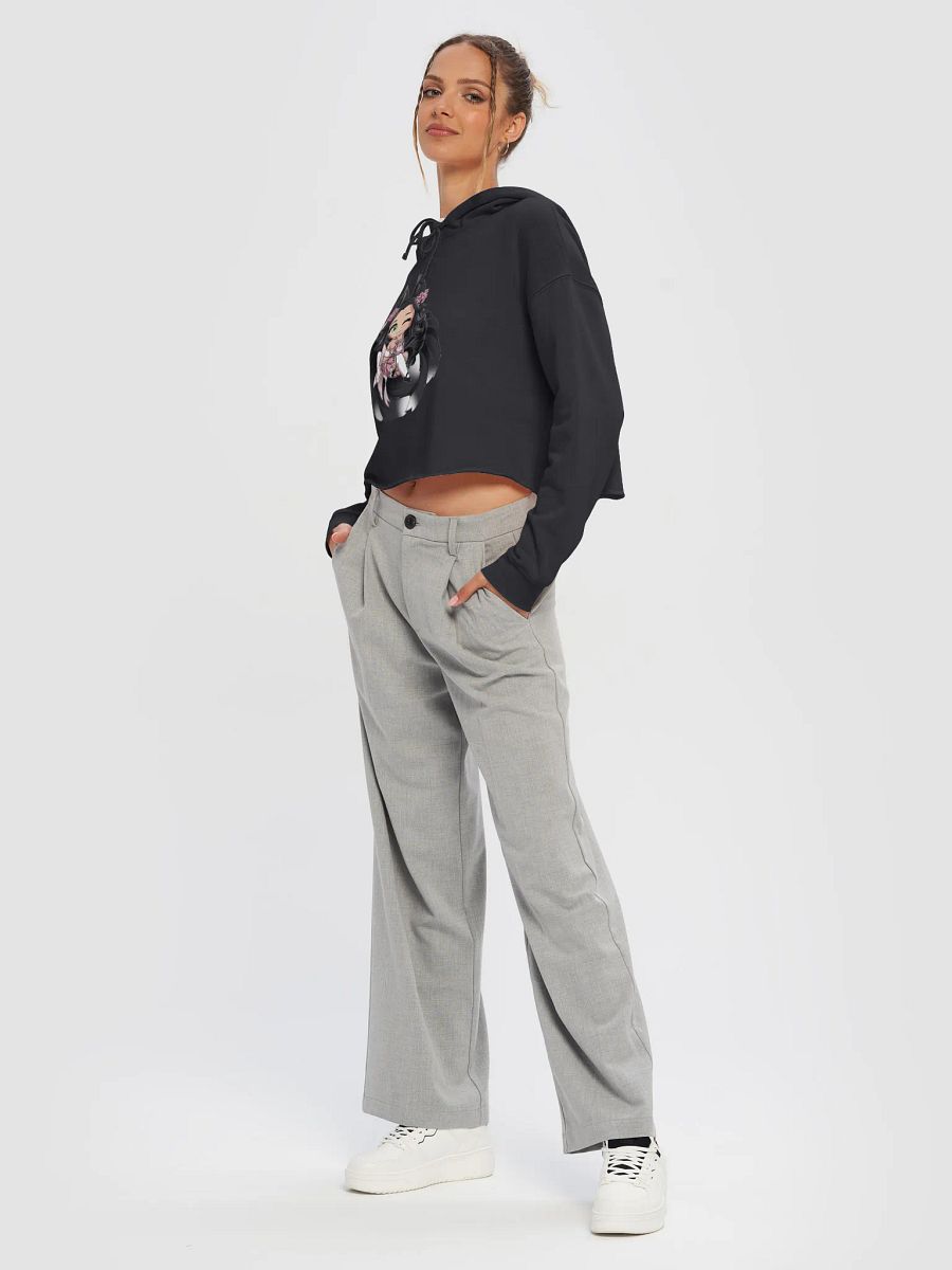 034 Womens Crop Hoodie product image (29)