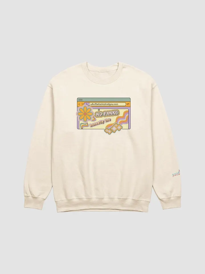 WHOTFASKEDYOU.COM classic sweatshirt product image (29)