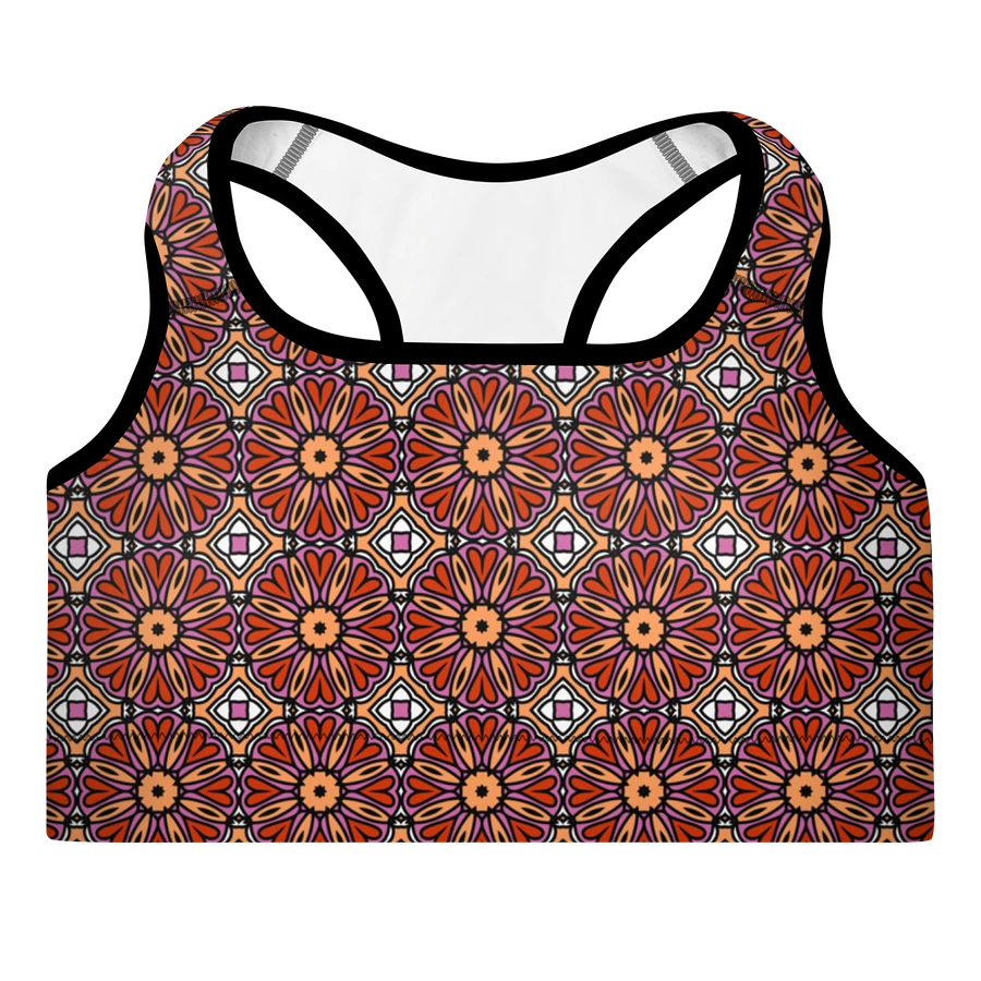 Lesbian Abstract (2) - Padded Sports Bra product image (3)