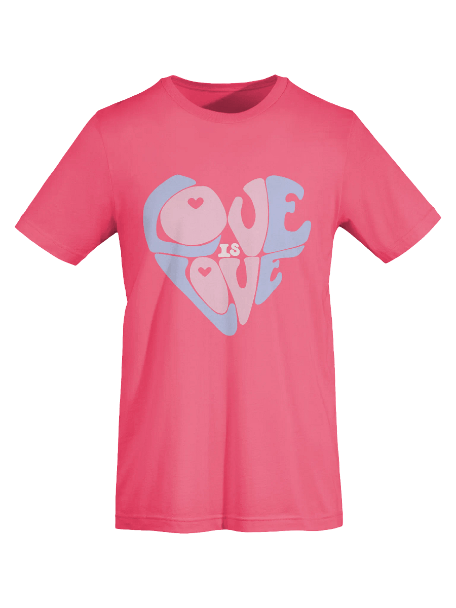 Transgender Love is Love big print tee product image (7)