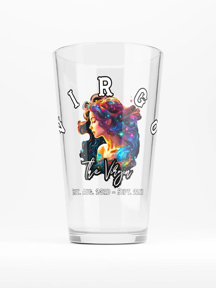 Virgo - Zodiac Shaker Pint Glass product image (1)