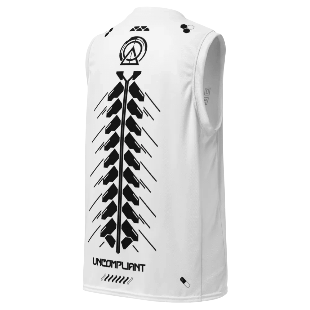 The Statement Basketball Tank Top - White product image (3)
