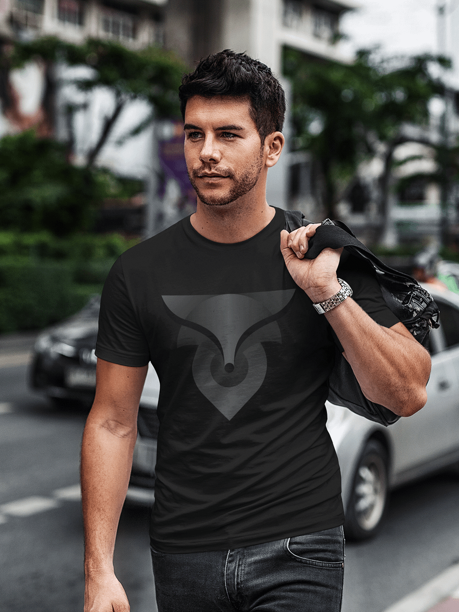 foXnoMad Logo Vintage Tee (Matte Black) product image (9)