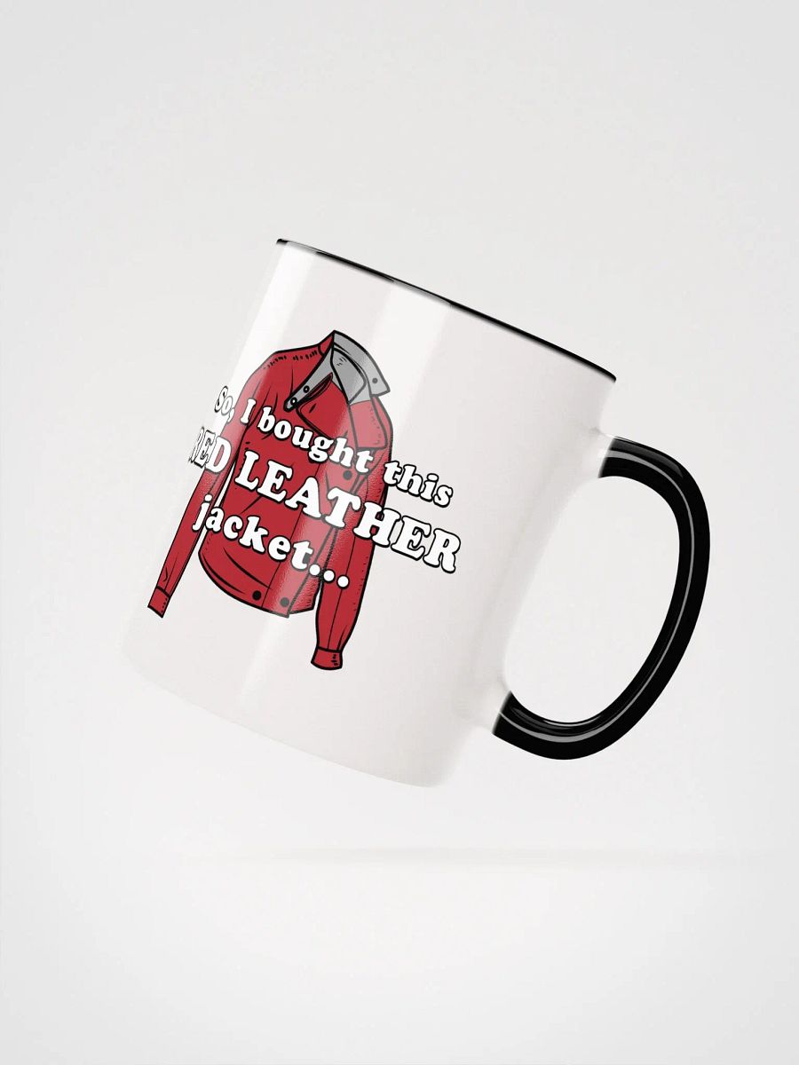 Red Leather Jacket - Mug with Color Inside product image (16)