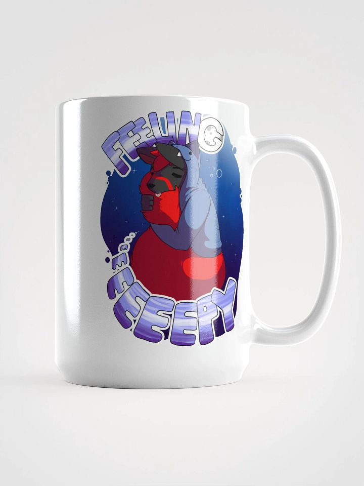 Feeling Eeeeeeeeepy White Glossy Mug product image (1)